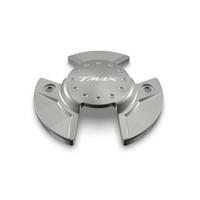 Cache de carter moteur taillé dans la masse - Argent Yamaha-Yamaha