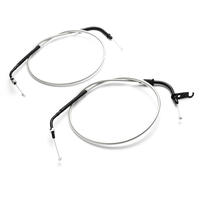 Câbles de gaz à gaine tressée en inox pour XV950 Yamaha-Yamaha