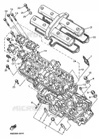 CULASSE pour Yamaha YZF 1993