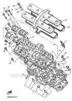 CULASSE pour Yamaha YZF 1993