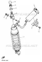 AMORTISSEUR ARRIERE pour Yamaha YZF 1993