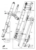 FOURCHE pour Yamaha YZF 1993
