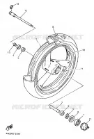 ROUE AVANT pour Yamaha YZF 1993