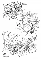 CARENAGES 2 pour Yamaha YZF 1993