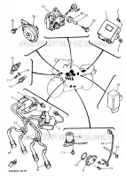 PARTIE ELECTRIQUE 1 pour Yamaha YZF 1993