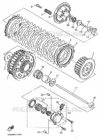 EMBRAYAGE DE DEMARREUR pour Yamaha YZF 1994