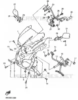 CARENAGES 1  pour Yamaha YZF 1994