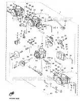 PIÈCES OPTIONNELLES   CARBURATEUR   FINLANDE / SUEDE pour Yamaha YZF 1994