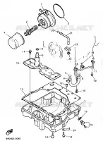FILTRE A HUILE pour Yamaha YZF 1994