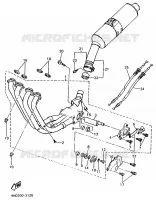 ECHAPPEMENT pour Yamaha YZF 1995