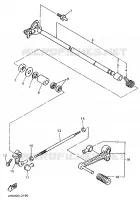 AXE DE SELECTEUR / PEDALE pour Yamaha YZF 1995