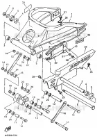 BRAS ARRIERE pour Yamaha YZF 1995