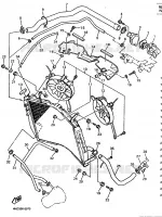 RADIATEUR / DURITES pour Yamaha YZF 1995
