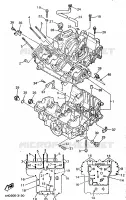 CARTER MOTEUR pour Yamaha YZF 1995