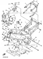 CADRE pour Yamaha YZF 1995
