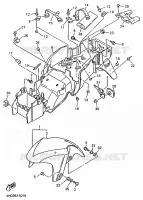 GARDE BOUE pour Yamaha YZF 1995