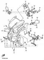 CARENAGES 1  pour Yamaha YZF 1995