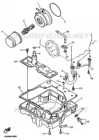 FILTRE A HUILE pour Yamaha YZF 1995