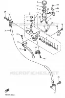 MAITRE CYLINDRE AVANT 2 pour Yamaha YZF 1995