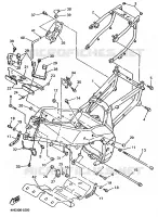 CADRE pour Yamaha YZF 1995