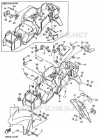 GARDE BOUE pour Yamaha YZF 1995