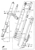 FOURCHE pour Yamaha YZF 1995