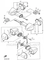 CLIGNOTANT pour Yamaha YZF 1995