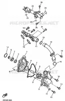 POMPE A HUILE 2 pour Yamaha YZF 1996