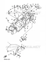 GARDE BOUE pour Yamaha YZF 1996