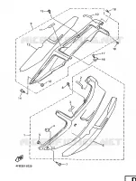 COUVERCLE LATERAL pour Yamaha YZF 1996