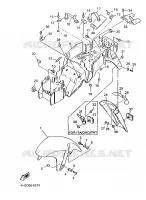 GARDE BOUE pour Yamaha YZF 1996