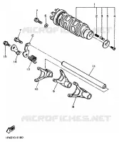 PEDALE DE SELECTEUR pour Yamaha YZF 1996
