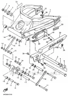 BRAS ARRIERE pour Yamaha YZF 1996