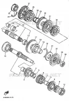 TRANSMISSION pour Yamaha YZF 1993