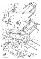 CADRE pour Yamaha YZF 1993