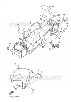 GARDE BOUE pour Yamaha YZF 1993