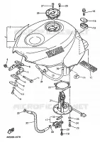 RESERVOIR A ESSENCE pour Yamaha YZF 1993