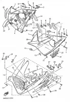 CARENAGES 2 pour Yamaha YZF 1993