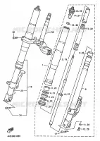 FOURCHE pour Yamaha YZF 1995