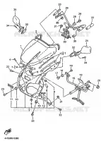 CARENAGES 1  pour Yamaha YZF 1996