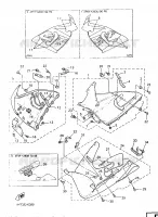 CARENAGES 2 pour Yamaha YZF 1996