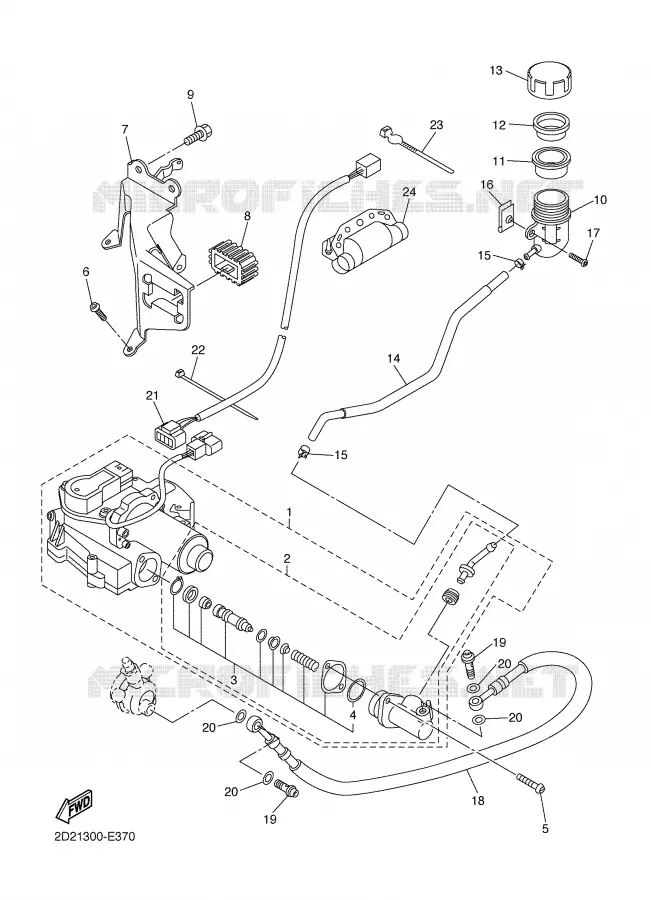 MAITRE CYLINDRE D'EMBRAYAGE Yamaha MOTO 1300 2006 FJR AS ABS  FJR1300AS
