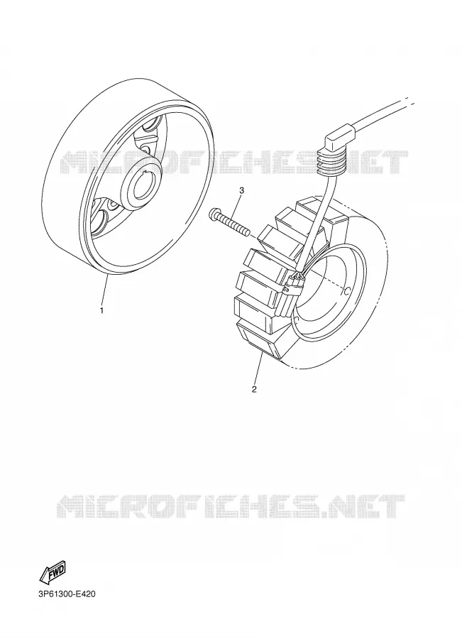 ALLUMAGE Yamaha MOTO 1300 2008 FJR ABS  FJR1300AX