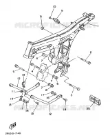 CADRE pour Yamaha FS1 1987