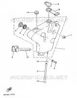 RESERVOIR A ESSENCE pour Yamaha FS1 1987