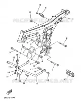 CADRE pour Yamaha FS1 1988