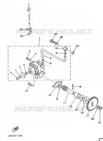 POMPE A HUILE pour Yamaha FS1 1988