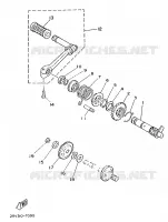DEMARREUR pour Yamaha FS1 1988