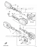 CLIGNOTANT pour Yamaha FS1 1989