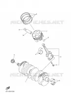 VILEBREQUIN / PISTON pour Yamaha FZ1 ABS 2008